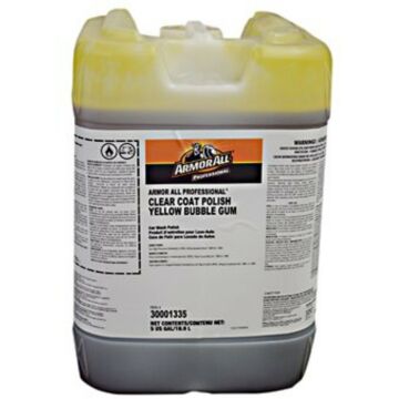 Clear Coat Polish Yellow Bubble Gum18.9L