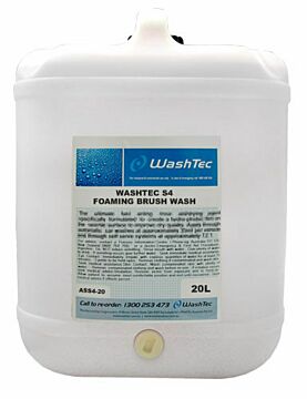WASHTEC S4 : FOAMING BRUSH WASH, 20LTR